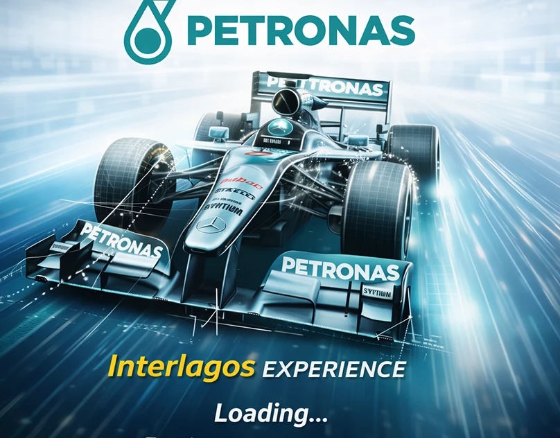 Cover of the Petronas F1 Racing Game project